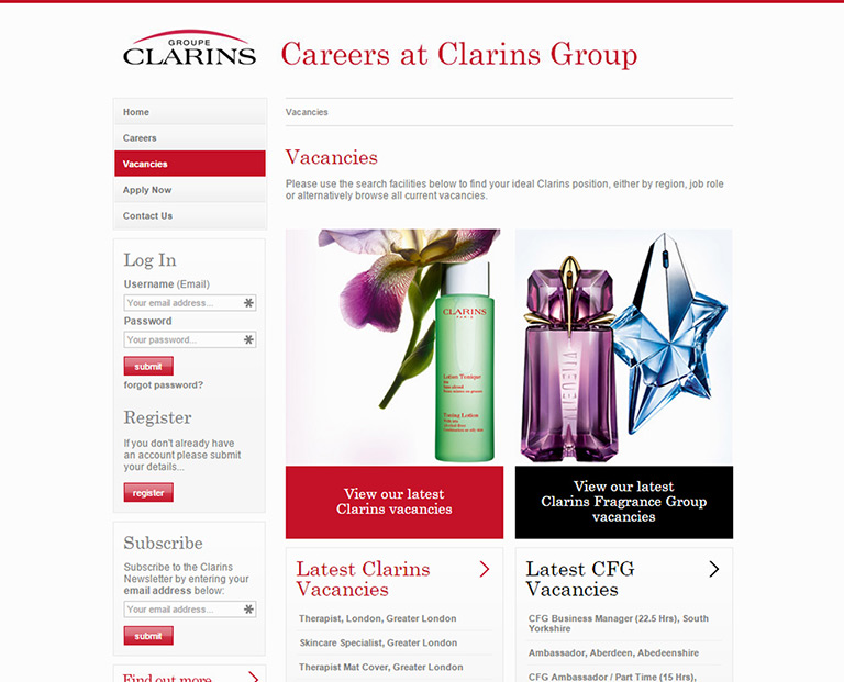 Clarins - Retail - STANDOUT