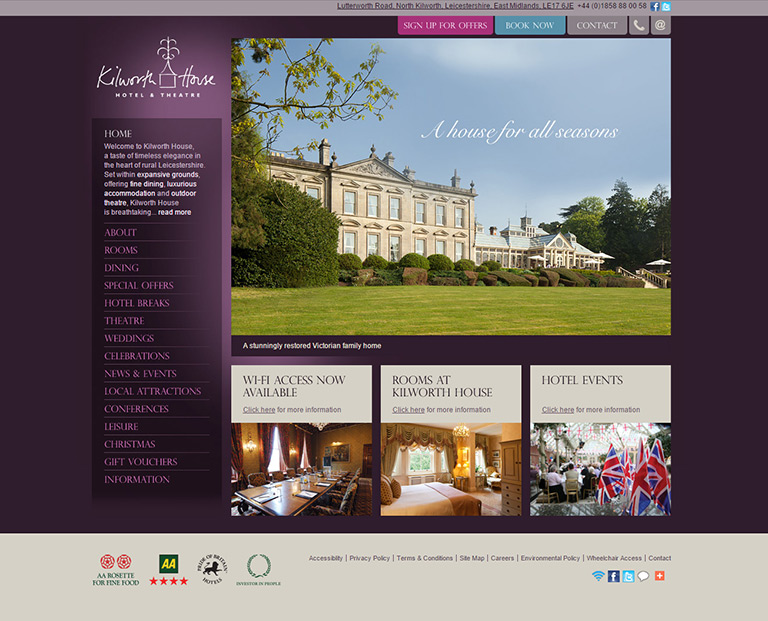 Kilworth House Hotel & Theatre - Hotels & Hospitality - STANDOUT