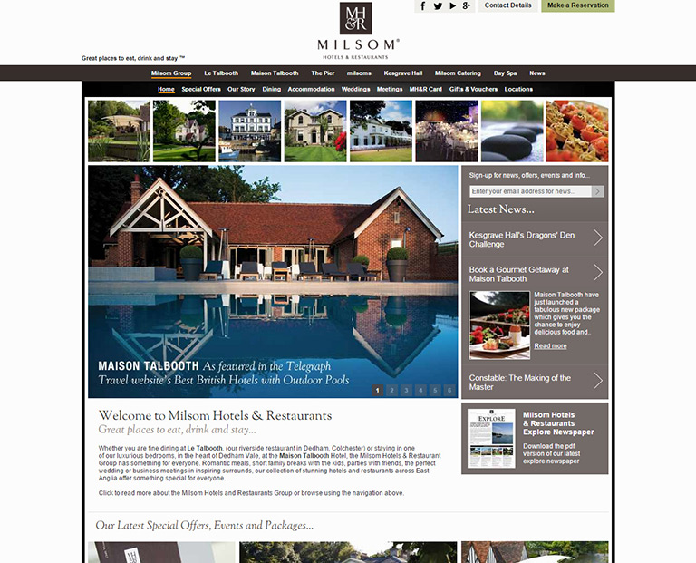 Milsom Hotels - Hotels & Hospitality - STANDOUT